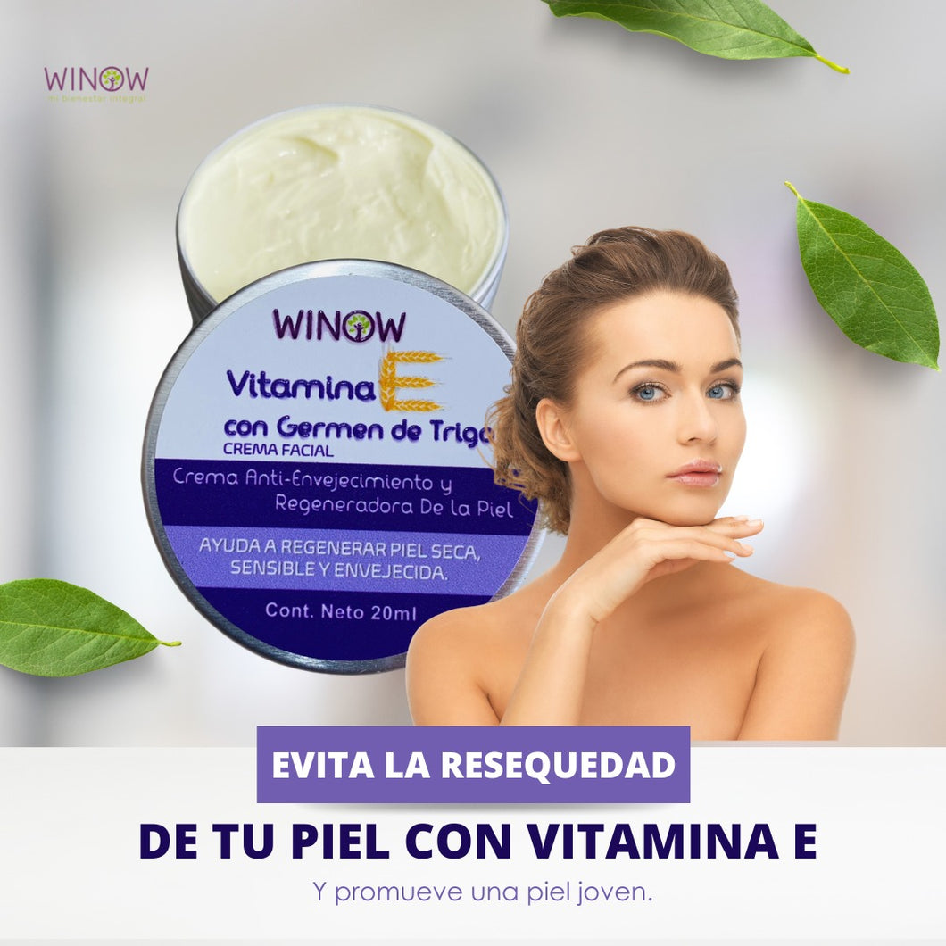 CREMA DE VITAMINA E FACIAL 20gr